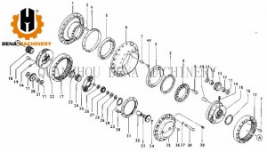 Original Factory China PC60 PC70 PC200-6, PC200-8 PC120-6 PC160-7 Excavator Hydraulic Breaker Parts Standby Valve Control Valve Pressure Relief Valve