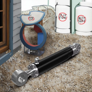 562 mm stroke steering cylinder 617-6164 617-6166 617-6162 hydraulic cylinde for CAT R1700  Loader