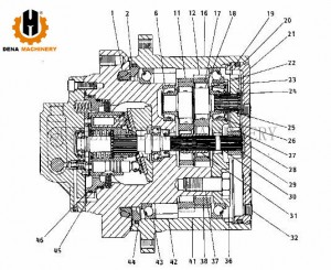 Mini Excavator CAT E70B Excavator Accessories/Swing Box/Transmission Gear Final Drive Assy /Sun Gear/Gear Ring/Swing Gear/Planet Gear/Slewing Bearing/RV GEAR SET