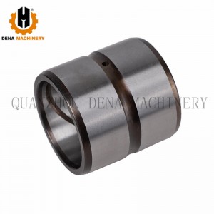 Super Lowest Price China Factory Hot Sales Excavator Spare Parts Dotted Type 40cr Steel Harden Bushing Single Flange Bucket Bushing Supply Customized