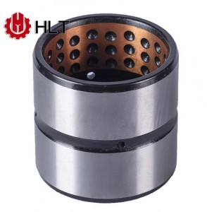 Short Lead Time for China Top Quality Excavator Parts CNC Bucket Bushing Bucket Bushing with Flange