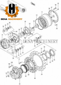 Online Exporter China Factory Hot Sales Excavator Spare Parts Deep Groove Ball Bearings Huge Bearings Slewing Rotary Bearing Export Various Sizes Supply Customized