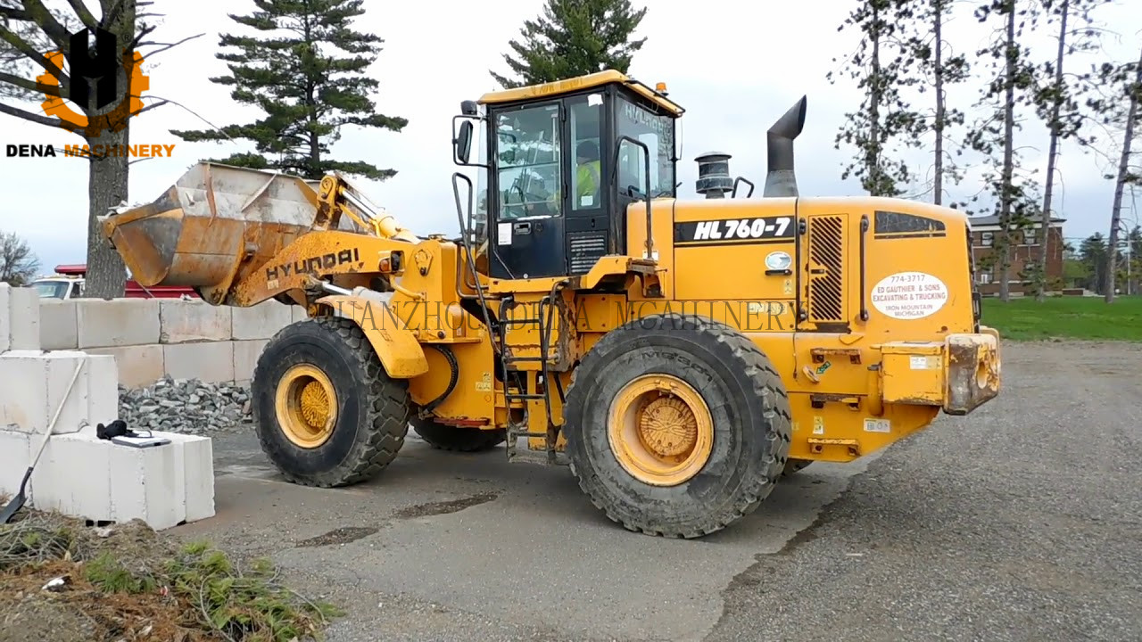 Hyundai HL760-7 Wheeled loader parts