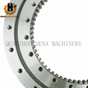 Excavator spare parts turntable roller slewing ring bearing with external/Internal gear teeth