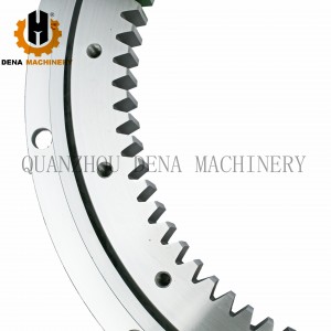 Excavator spare parts turntable roller slewing ring bearing with external/Internal gear teeth