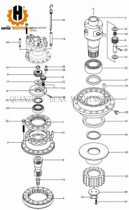 OEM Manufacturer China Slewing Ring Bearing Kud01497-030wa15-900-000 Large Diameter Slewing Ring