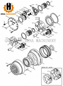 OEM Manufacturer China Slewing Ring Bearing Kud01497-030wa15-900-000 Large Diameter Slewing Ring