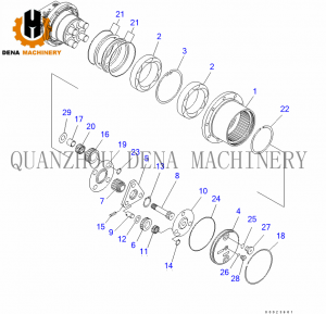 Ordinary Discount China Latest Wholesalers Excavator Spare Parts Swing Parts Carrier Assy Swing Planetary Carrier Assembly Spider Gear Swing Carrier Assy