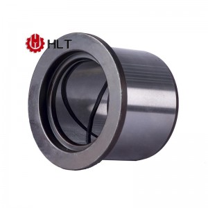 Low MOQ for China Factory Hot Sales Mini Excavator Spare Parts Bucket Pin Bush Single Flange Bucket Bushing Steel Dotted Oil Groove Type Bushing