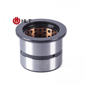 Low price for China Professional High Strength Excavator Parts Harden and Tempering Bucket Bush Red Single Flange Bucket Bushing Supply Customized