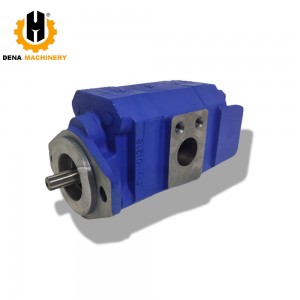Truck Forklift Main Pump Hydraulic Tandem Gear Pump for Construction Machinery 1121301788 P124B182XDZA10-54PBZA02-1