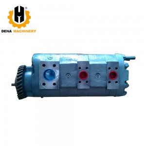 High-Pressure Triple Hydraulic Gear Pump P76B478BYOQ22-7-COJ10-1 Hydraulic Pump Truck Crane Construction Machinery Spare Parts