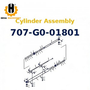 For Komatsu PC800-8EO HM400 Boom Cylinder Cylinder for Steering 707-00-01801 Cylinder Assembly 707-G0-01801 707-01-0EJ80