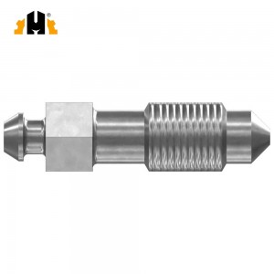 5H-3701 5H3701 7/16-20 UNF-2A Threaded Bleed Purge Screw for CAT 950GC 140GC Wheel Loader Parts