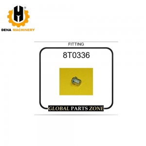 8T-0336 8T0336 Pressure Relief Joint Fitting-Relief Part for CAT 936F 924G 980C Wheel Loader