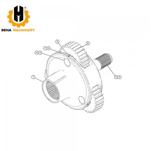 327-2234 3272234 Planetary Assembly GP for CAT 950GC Wheel Loader