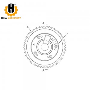 331-3321 DRIVE GEAR 3313321DRIVE WHEEL