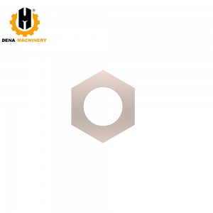 1-7/16-12 Thread Hex Bulkhead Lock Nut 6V-9172 6V9172 8T-4133 8T4133