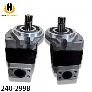 Hydraulic Auxiliary Pump Parts for Excavator 320C 320D 325C 324D 325D Gear Pump 240-2998 240299 for Construction Machinery