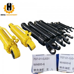 Hydraulic Cylinder 707-01-0J131 707-01-0J141 Lift Dump Steering Hydraulic Cylinder for WA600-6