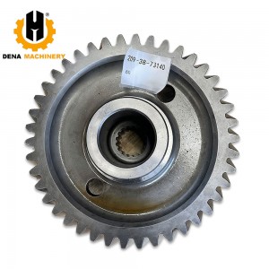 High-Quality Spot 209-38-73130 209-38-73140 Transfer Case PTO Gear for Komatsu PC750 PC800 PC1250 Excavator