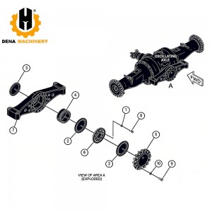 94-1679 3941679 Trunnion GP-Axle