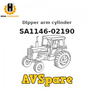 EW170 Wheel Loader Hydraulic Cylinders SA1146-02190 Lift Oil Cylinder for Construction Machinery Part Numbers