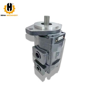 High Pressure Walking Oil Pump Dual Gear Pump Hydraulic Pump 14524927 VOE14524927 for Volvo Wheel Excavator EW145B EC145W Part