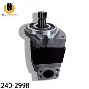 Hydraulic Auxiliary Pump Parts for Excavator 320C 320D 325C 324D 325D Gear Pump 240-2998 240299 for Construction Machinery