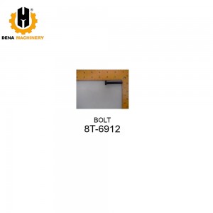 8T-6912 3J-1907 326-3745 M8-1.25 X 50mm Hex Head Bolt