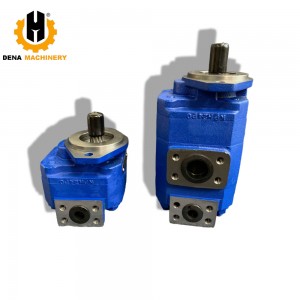 Truck Forklift Main Pump Hydraulic Tandem Gear Pump for Construction Machinery 1121301788 P124B182XDZA10-54PBZA02-1
