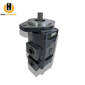 High Pressure Walking Oil Pump Dual Gear Pump Hydraulic Pump 14524927 VOE14524927 for Volvo Wheel Excavator EW145B EC145W Part