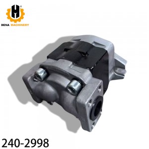Hydraulic Auxiliary Pump Parts for Excavator 320C 320D 325C 324D 325D Gear Pump 240-2998 240299 for Construction Machinery