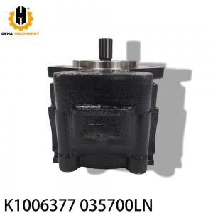 K1006377 035700LN Hydraulic Gear Pump for DX420LC DX500LC DX520LC Excavator Construction Machinery Parts N035700LN
