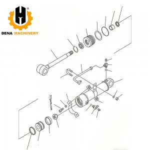 Cylinder Assembly 707-00-X7E10 707-01-X7490 707-01-X7480 CYLINDER GROUP LIFT fit GD825 GRADER