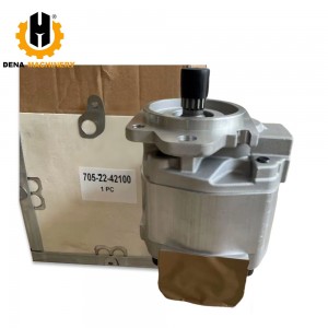 705-22-42100 Hydraulic Gear Pump 7052242100 for D155 D155A-6 D155A-6r Bulldozer