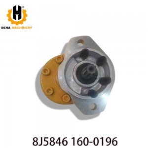 Hydraulic Pilot Pump 160-0196 119-8748 8J5846 1600196 1198748 for Motor Grader 12G 120G 130G 140G 160G Motor Grader Parts