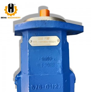 Truck Forklift Main Pump Hydraulic Tandem Gear Pump for Construction Machinery 1121301788 P124B182XDZA10-54PBZA02-1