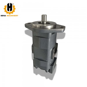 Double Gear Pump 14525545 14543168 14561970 14561971 Fits for EC330B EC360B EC460B Excavator Hydraulic Gear Pump