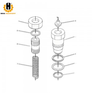 High Quality 4T-6879 4T6879 for Hydraulic Cylinder Bearing for CAT 436 426 416 Construction Machinery Parts Excavator