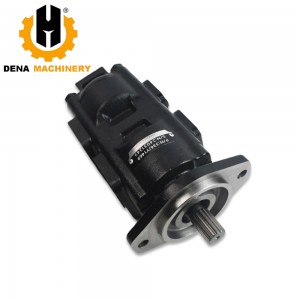 334/Y1469  334Y1469 334-Y1469 332/E6671 332E6671 Hydraulic Gear Pump JCB219 JCB27 Backhoe Loader 3DX 3CX 4CX Twin Gear Pump