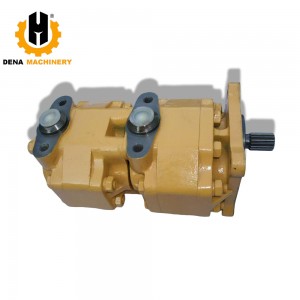 Hydraulic Double Gear Pump 07400-40400 0740040400 705-51-30190 Hydraulic Gear Oil Pump – Fit D50A-17 D50A-18 Bulldozer Spare Parts