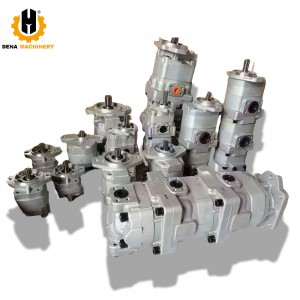 OEM Hydraulic Gear Pump for Construction Machinery for Dump Trucks HD200d HD205-3 Hoist/Steering Pump 705-11-38110 705-52-22000 705-52-42220 705-11-29010