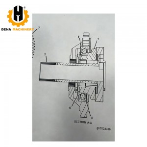 Drive GP Pump 331-3418 3313418 Transmission Pump Assembly for Wheel Dozer 950GC