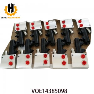 VOE14385098 14385098 Hydraulic Solenoid Valve & Control Valve Block – Fit  EW145B Excavator EW140C Wheel Loader