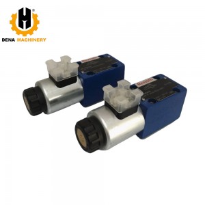 Rexroth Construction Machinery Parts Solenoid Directional Valve 4WE6J6X/EG12N9K4 R900567496 4WE6Y62/EG26N2K4K 4WE6D62/EG24N4K4