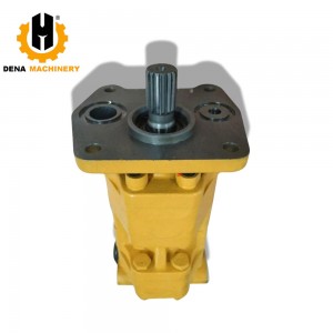 Hydraulic Double Gear Pump 07400-40400 0740040400 705-51-30190 Hydraulic Gear Oil Pump – Fit D50A-17 D50A-18 Bulldozer Spare Parts