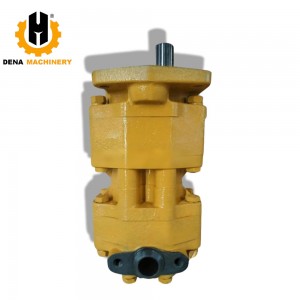 Hydraulic Double Gear Pump 07400-40400 0740040400 705-51-30190 Hydraulic Gear Oil Pump – Fit D50A-17 D50A-18 Bulldozer Spare Parts