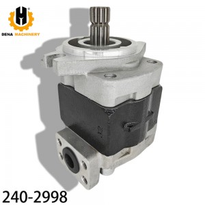 Hydraulic Auxiliary Pump Parts for Excavator 320C 320D 325C 324D 325D Gear Pump 240-2998 240299 for Construction Machinery