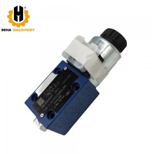 Rexroth Construction Machinery Parts Solenoid Directional Valve 4WE6J6X/EG12N9K4 R900567496 4WE6Y62/EG26N2K4K 4WE6D62/EG24N4K4